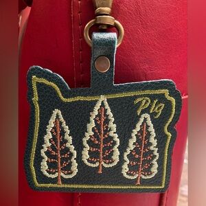 Portland Leather Bacalar Bag Flair Bag Charm - NEW